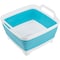 Wakeman Collapsible Wash Basin - 9L Portable Sink with Drain for Camping by Wakeman Blue 75-CMP1159 - alternate 5